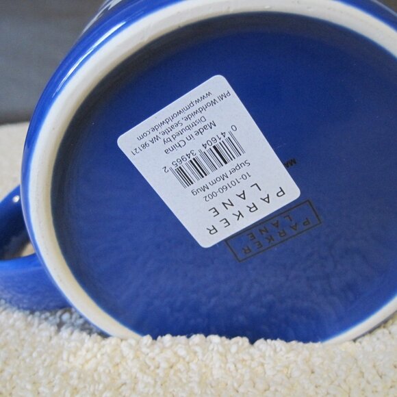 NWT blue “Super Mom” mug - Picture 3 of 8